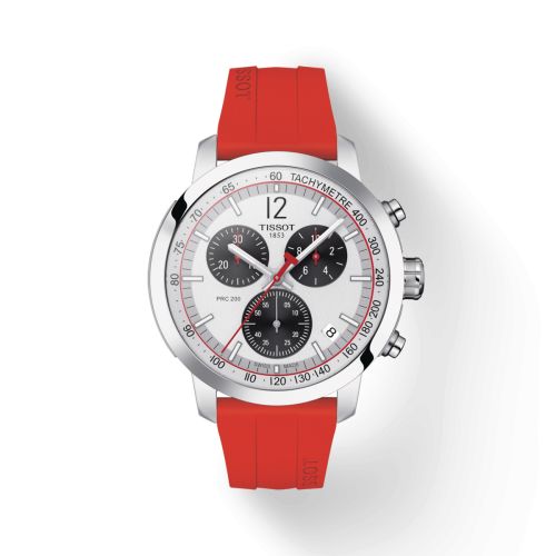 Tissot PRC 200 Quartz Chronograph Stainless Steel / Silver